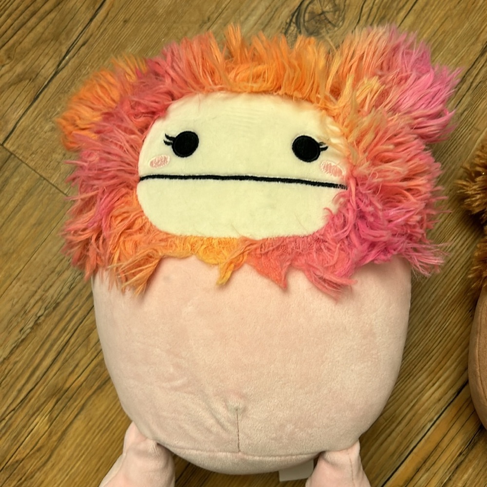 Squishmallow Lot of 2 Yeti Plush - Picture 3 of 6